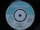 U.K.JONES - LET ME TELL YA AND THE RAINS CAME DOWN 1969 **DERAM GLAM DEMO**