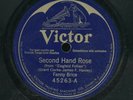 78tk-female vocal-VICTOR 45263-Fanny Brice (Second Hand Rose/My Man) original