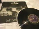 AC/DC Let There Be Rock Rare Albert - Aussie Early Press Maroon label No Roo
