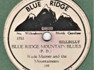 RARE BLUEGRASS LABEL -  Wade Mainer & Mountaineers : Blue Ridge 109 - 78 RPM (V)