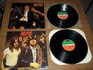 (2)  AC/DC 33 RPM RECORDS 