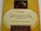 His Master's Voice CLP. 1112 – Schubert – Max ROSTAL & Colin HORSLEY – LP RARE