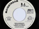 70s Soul 45 - Almeta Lattimore - These Memories - Mainstream - mp3 - promo