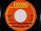 Crossover Soul 45 - Abraham & His Sons - Your Mother Understood - Revue VG+