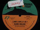 BLOOD HOLLINS Don't Give It Up STRANGE FRUIT 12