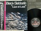 BLACK SABBATH LIVE AT LAST NEMS SP25-5009 Japan OBI VINYL LP