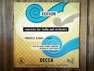 Decca LX3116 - Elizalde -Violin Concerto- Christian FERRAS - Gaston POULET -RARE