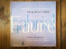 Erato LDE3064 - Fauré - Quatuor No.2 - Trio - TRIO PASQUIER - Jean DOYEN - NM