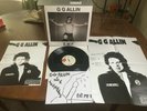 GG Allin Eat My Fuc LP Vinyl Punk EMF Rare Hardcore Jabbers Dwarves lmtd /500