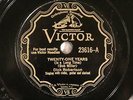 COUNTRY DICK ROBERTSON VIOLIN GUITAR CLARINET Twenty-One Years VICTOR 23616 EE-