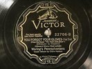 JAZZ WARING'S PENNSYLVANIANS You Forgot Your Gloves VICTOR 22706  E