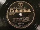 JAZZ FRANCES LANGFORD & 4 NEW YORKERS I Can't Believe It's True COLUMBIA 2696