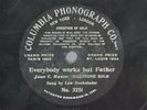 Lew Dockstader- Everybody Works But Father, Columbia 3251, One Sided, VG