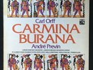 CARMINA BURANA Carl Orff PREVIN HMV ASD.3117 STEREO QUAD Symphony VINYL LP NM