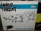 MINOR THREAT Out of Step m-/vg+ vinyl LP album Dischord 10 hardcore