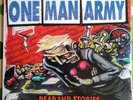 One Man Army - Dead End Stories RED Vinyl LP punk swingin' utters US Bombs oi