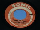 rare GLENN CHRISTY adventurers WOMBAT TWIST SONIC 3362 rockabilly GARAGE surf