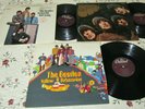 3 Beatles Vinyl LPs on Capitol Records Purple Label;Rubber Soul;Yellow Sub;Y&T