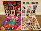 4 × LPs - The Hit Factory - The Best Of Stock Aitken Waterman Vol.1 + 2 + 3 + 4