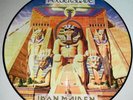 IRON MAIDEN, POWERSLAVE, PICTURE DISC VINYL LP, NEW, IMPORT