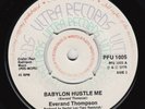 EVERAND THOMPSON Babylon Hustle Me RARE UK 45 roots reggae dub JASARO PEOPLE