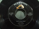 ELVIS PRESLEY-THAT'S ALL RIGHT-45