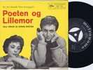 HELLE WIRKNER & HENNING MORITZEN Poeten og Lillemor Danish 45PS 1958 Metronome