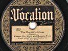 PRE WAR BLUES DUET   Kansas City Kitty & Georgia Tom   Doctor's Blues   78 RPM