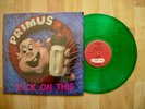 PRIMUS  suck on this CAROLINE orig 1990 GREEN VINYL 1st ed RARE SHRINK EX