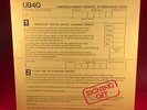 UB40 Signing Off 1980 UK vinyl LP + bonus 12
