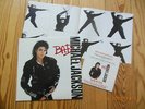 LP Michael Jackson Bad Venezuela Epic 327 + Spanish Single Todo Me Amor + Insert