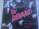 The Damned Love Song Ed Hollis variant Sleeve 2019 BLUE VINYL M/M PUNK