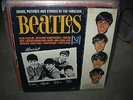BEATLES songs pictures & stories of fabulous ( rock ) mono - vee jay oval plain