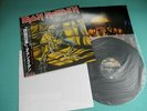 IRON MAIDEN LP Piece Of Mind 1st Press w/Poster, OBI Complete Japan EMS-91057