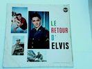 FRENCH LP/LE RETOUR D'ELVIS/RCA 430324/ORIGINAL/ELVIS PRESLEY/5-1960