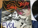 Sonic Youth - EVOL orig. vinyl LP (1986, Blast First), VG condition With Inner