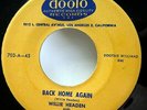 WILLIE HEADEN Five Birds 45 Back Home Again / I Wanna Know DOOTO doowop TB 12