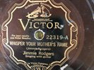 4  Victor JIMMIE RODGERS E+ to V- 78 rpm CLASSICS from Rodgers biographer 28-30'