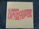 DJ SHADOW - DIMINISHING RETURNS - DOUBLE LP ALBUM - IN NEAR MINT CONDITION