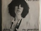 Patti Smith ‎– Gloria / My Generation Vinyl 7