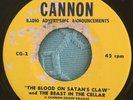 BLOOD ON SATAN'S CLAW + BEAST IN THE CELLAR radio spot horror 7