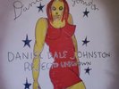 Daniel Johnston Double Autograhped Blue Vinyl 7 inch Limited to 250 pieces RARE