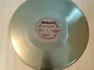 Metallica - Ride The Lightning 1984 Gold vinyl record