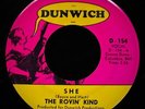 THE ROVIN' KIND She & Didn't Want To Have To Do It Garage Rock 45 ? DUNWICH #154