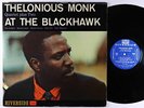 Thelonious Monk Quartet Plus 2 - At The Blackhawk LP - Riverside OG Mono DG VG++