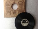 RARE antique playable miniature HMV gramophone record 1924 God Save The King