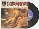 SHIRLEY BASSEY Goldfinger 7/45 EP RARE '64 PORTUGAL OST Shirley Eaton GOLD
