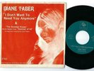 Diane Taber I Don't Want to Need You Anymore 45 PS M- 1972 Jazz Funk GP Records