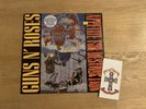 Guns N’ Roses. Appitite For Destruction Uk First Press + Rare Stcicker