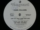 CAROL WILLIAMS Can't Get Away (Special Club Dub Mix) 10